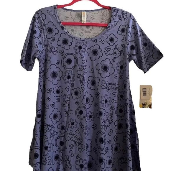 LuLaRoe XXS Perfect Tee • Disney’s Minnie Mouse • Purple • Rare Print • BNWT - Picture 5 of 12